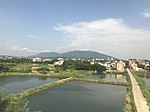 View from train for Shenzhen North Station near Shaoguan, Guangdong 3